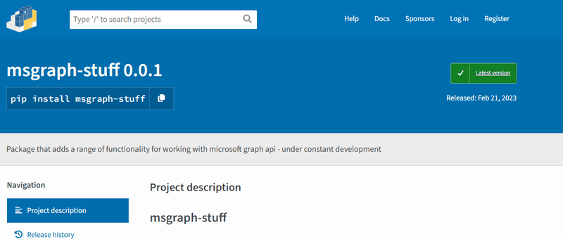 MsGraph-Stuff